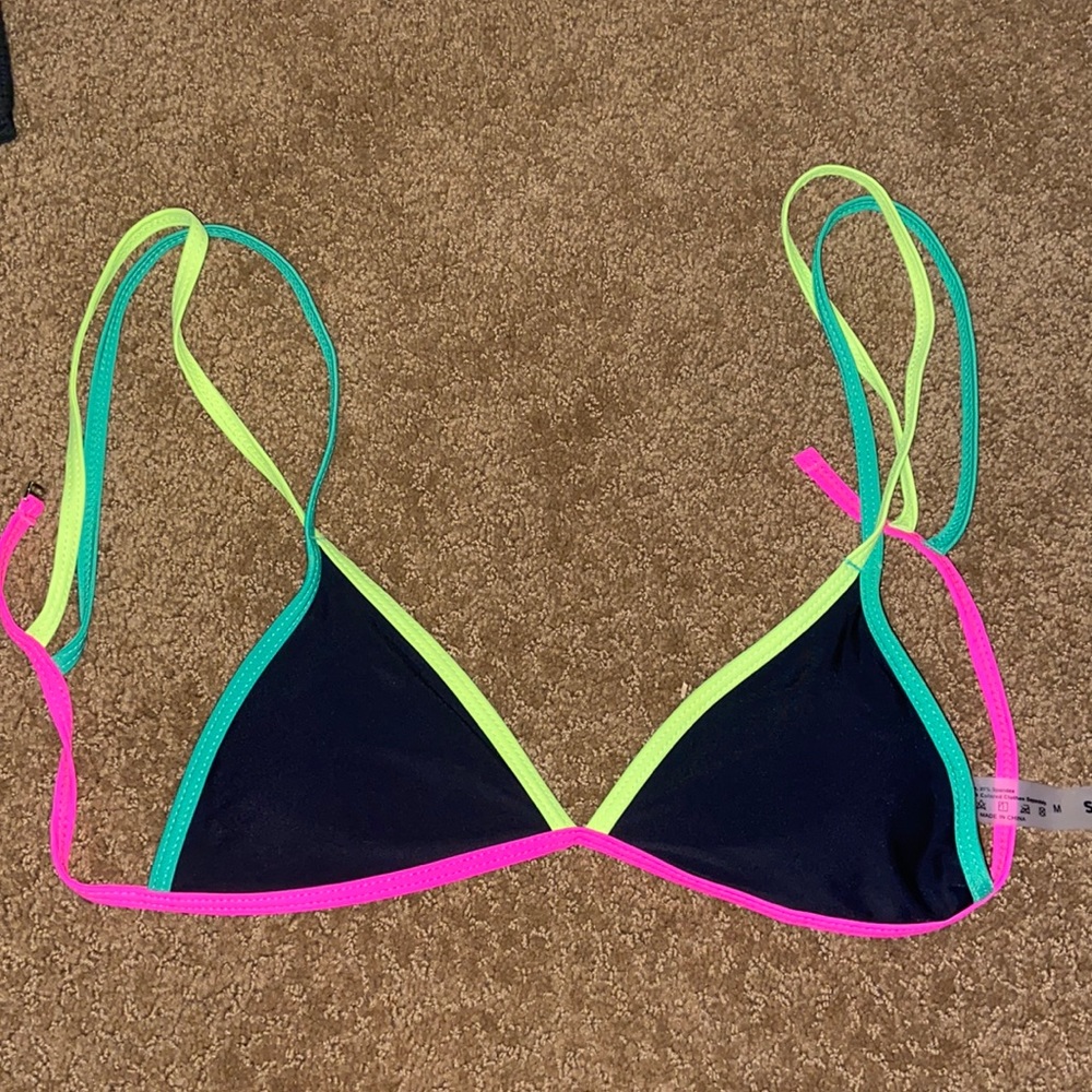 Black Bikini Top From Shein